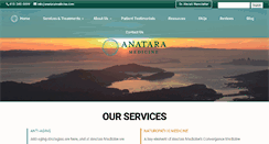 Desktop Screenshot of anataramedicine.com